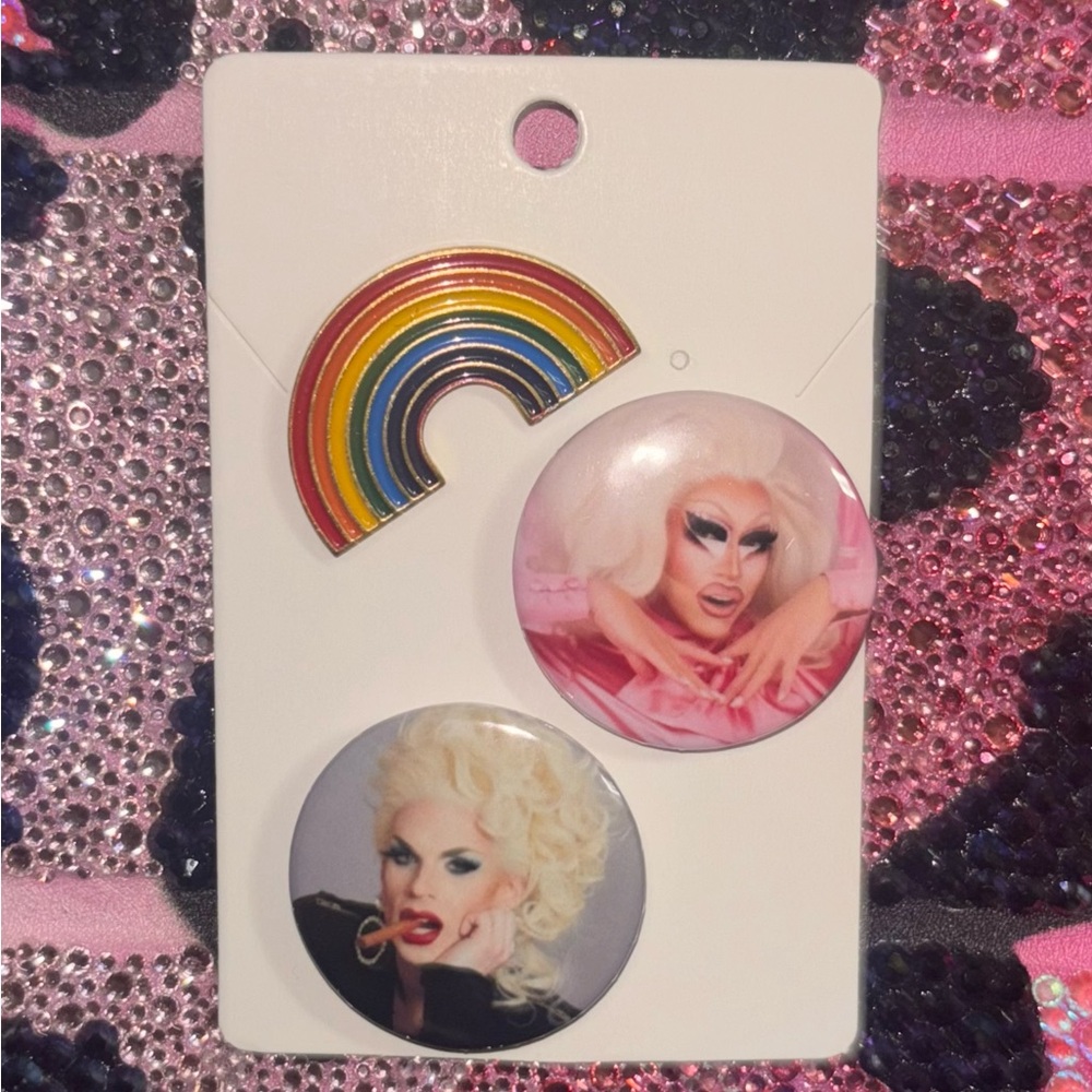 TRIXIE & KATYA Pin Set